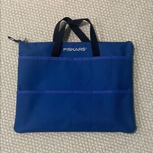 Fiskars Blue Storage Organizer Bag